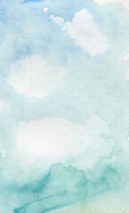 Abstract Watercolor Sky