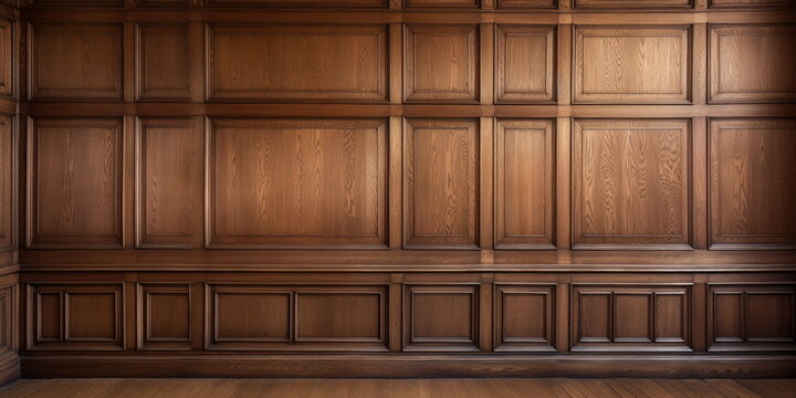 woodworking wall surface structure design, glossy finish. corner beveled diagonal edge routed. hand shaped classy paneled forms. hand edited AI