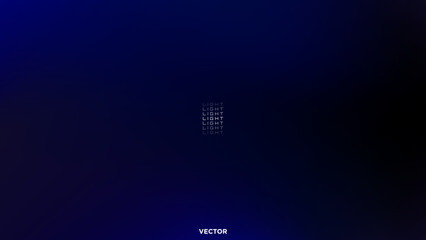 Abstract Dark Blue Gradient Background. Soft and minimalistic backdrop. Perfect for app, web design, webpages, banners, greeting cards, backgrounds, templates. Vector Illustration. 
