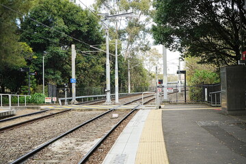 Light Rail Tram in Sydney, Australia - オーストリア シドニー ライト レール トラム