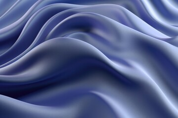 Obraz premium Close Up View of Blue Fabric