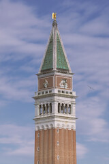 Fototapeta na wymiar Campanile bell tower city Venice
