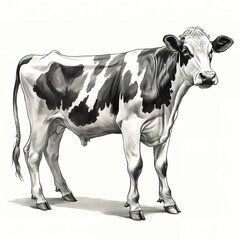 illustration of a cow  