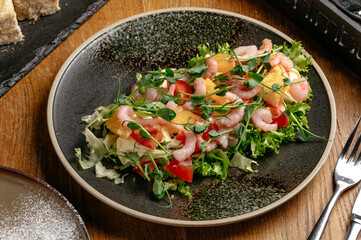 food from the restaurant for the menu