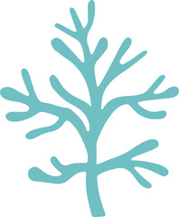 Playful sea creatures swim together in this adorable silhouette vector, featuring cute and lively marine life elements.