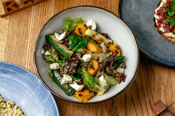 food from the restaurant for the menu