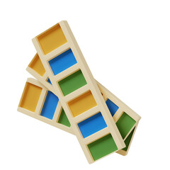 color palette 3d icon