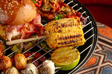 food from the restaurant for the menu