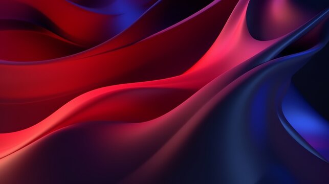 wallpaper abstrack organic liquid ilustration red and dark blue