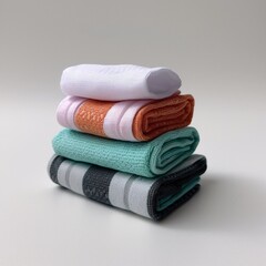 Cozy Towel Set for a Relaxing Bath, generative AI
