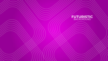 Futuristic abstract background. Glowing pink lines design. Modern shiny Pink geometric lines pattern. Future technology concept. Suit for poster, banner, cover