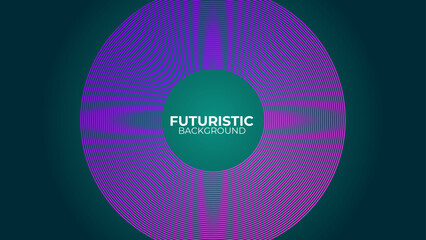 Futuristic abstract background. Glowing Blue lines design. Modern shiny Blue geometric lines pattern. Future technology concept. Suit for poster, banner, cover