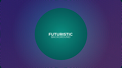 Futuristic abstract background. Glowing Blue lines design. Modern shiny Blue geometric lines pattern. Future technology concept. Suit for poster, banner, cover