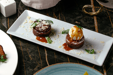 food from the restaurant for the menu