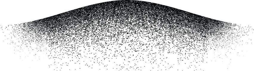 Sprayed black line .Graffiti art design . Noise dispersion shadow . Spray effect .Grunge, grainy, gritty texture . Distressed element .vector . Line with shadow effect