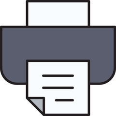 Printer Icon Illustration
