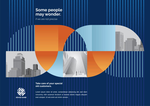 Template vector design for Brochure, Annual Report, Web design Poster, Corporate Presentation, Flyer, layout modern with size horizontal, Easy to use and edit.	
