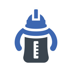 Baby drinking bottle Icon