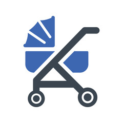 Baby stroller Icon