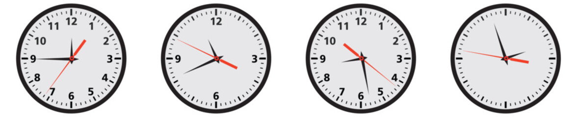 Watch, Time icon, Clock icon vector