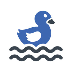Plastic duck toy Icon