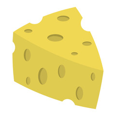 piece of cheese illustration