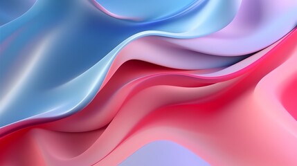 Fototapeta premium wallpaper abstrack organic liquid ilustration pink and blue