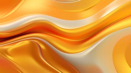 wallpaper abstrack organic liquid ilustration yellow and cream