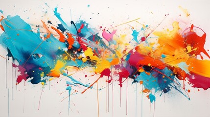 Fototapeta premium abstract colorful background generated by AI tool 