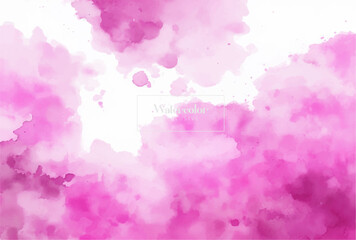 Pink watercolor abstract background. Watercolor pink background. Watercolor Pink texture.
