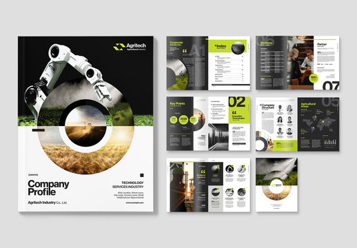 Company Profile Brochure Layout