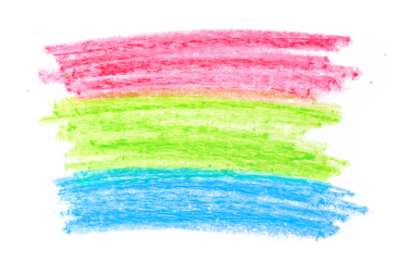 Grunge hand draw, scribble colorful hatching, palette wax pastel, crayon isolated on white, clipping path
