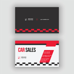 Business Card Horizontal Mockup for My Shop