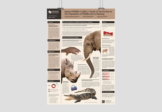 Scientific Case Study Poster Layout