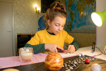 Focused Craftwork with Solar Model © Vagengeim