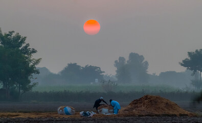 sunset and sunrise landscape photos 