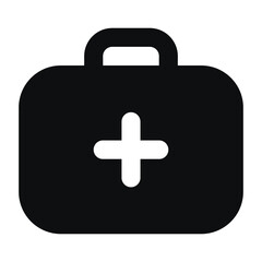 Obraz premium first aid kit icon