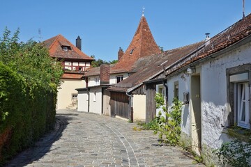 Weißenburg - Stadtmauerdetail - Bayern