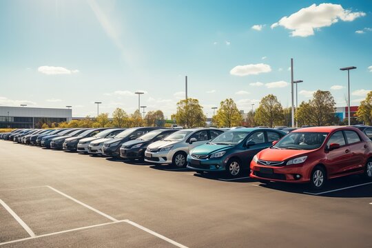自動車の駐車イメージ01