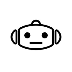 Robot icon vector