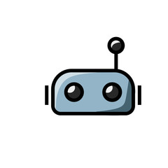 Robot icon vector