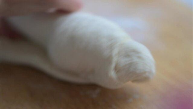 Pane fatto a mano impasto