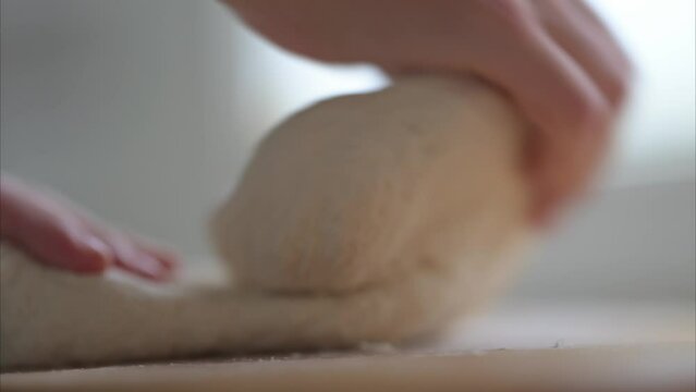 Pane fatto a mano impasto