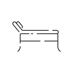 home decoration and furniture thin line icon, black color, isolated on white background