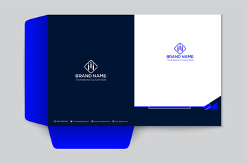 Healthcare presentation folder design