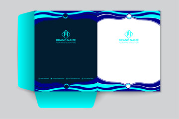 oronavirus medical presentation folder design