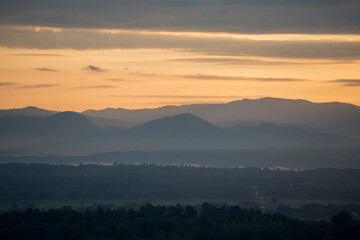 Fototapeta premium THAILAND LAMPANG WAT PHRA BAT PHU PHA DAENG