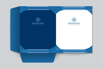 Modern presentation folder design