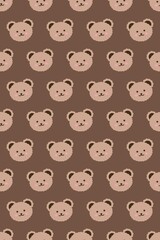 Fototapeta premium Bear_Background