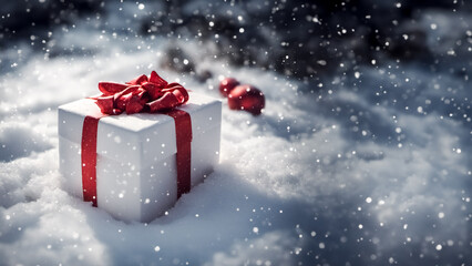 Regali di Natale sotto la Neve